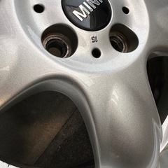 175/65R15 タイヤホイールセット スタッドレス ミニクーパー 純正 溝有