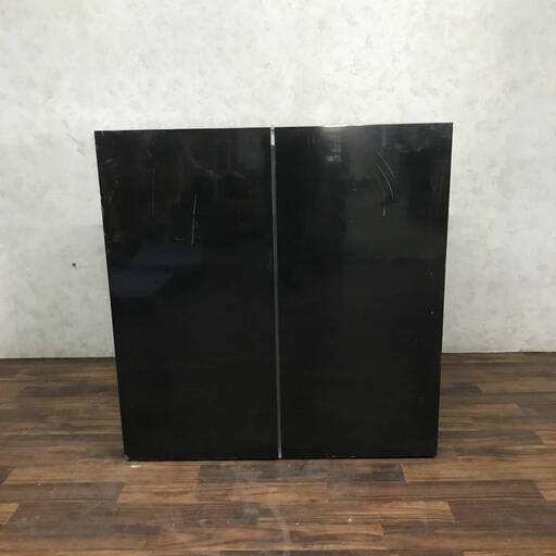 WY10/13 レジカウンター レジ台 テーブル デスク サイドボード 受付 店舗 ブラック 黒 W101xD50xH105cm ★直接引き取り歓迎◆