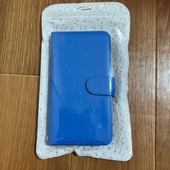 スマホケース（青色）【新品未使用品】