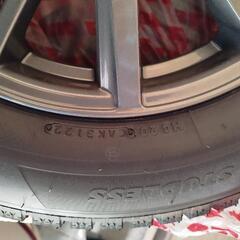 【引取限定】スタッドレスタイヤホイール付　ほぼ新品