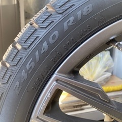 スタッドレスタイヤ245/40 R18ホイール4本セット アウディA5