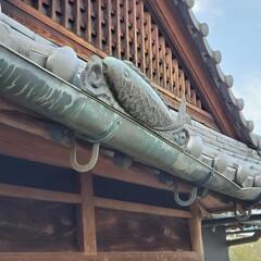 銅樋、宝船、鯉、明治大正時代 銅樋、宝船、鯉、明治大正時代