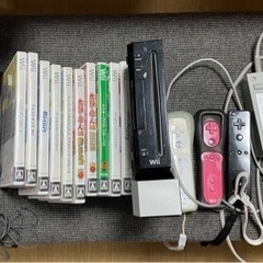 【処分前】Wii 本体とソフト10本