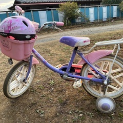 子供用自転車　補助輪付き