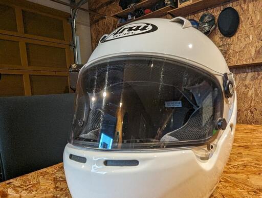 アライ　ヘルメット　Arai  GP-5X  59·60cm　ホワイト