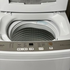 送料・設置込み可 洗濯機 6kg AQUA 2020年
