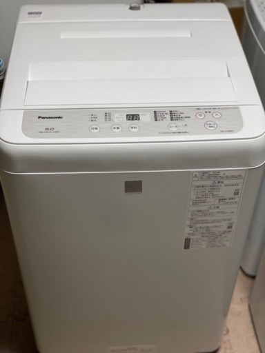 送料・設置込み　洗濯機　5kg Panasonic 2020年