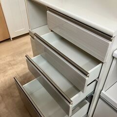 ニトリ レンジボード ポスティア NITORI 食器棚 キッチンボード ハイカウンター   No.271● ※現金、クレジット、スマホ決済対応※