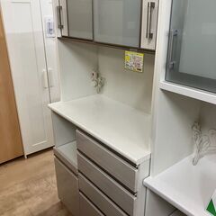 ニトリ レンジボード ポスティア NITORI 食器棚 キッチンボード ハイカウンター   No.271● ※現金、クレジット、スマホ決済対応※