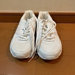 真っ白な靴