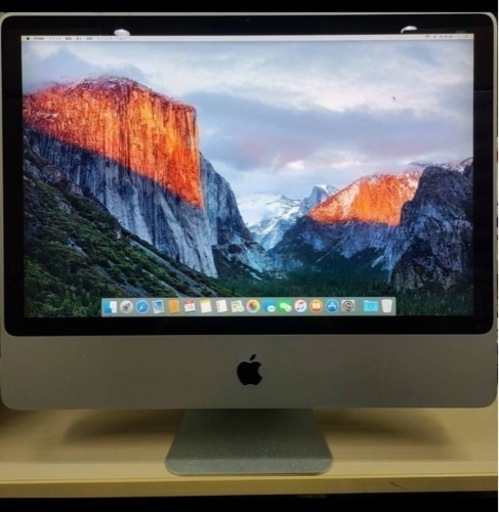 爆速 MB417J/A iMac  ワイヤレス　キーボード　マウス　OS X  SSD 120GB メモリ8GB  GeForce 9400M\t