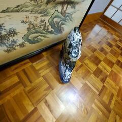 玄関石置物30キロ