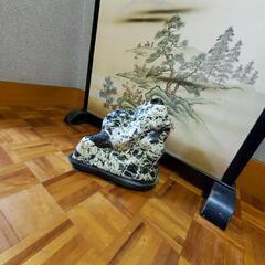 玄関石置物30キロ