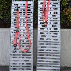 ラダーレール＋タイダウンベルト(2台セット)