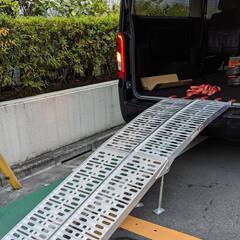 ラダーレール＋タイダウンベルト(2台セット)