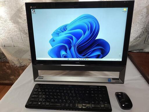 一体型デスクトップ  NEC  Lavie  DA570/BAB  Core-i7　2.4GHZ   21.5インチ画面