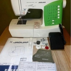 【入園入学の準備にも♪美品★】JAGUARミシンJI-5107フ...