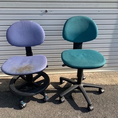 【無料】椅子　椅子　チェア　タイヤ付き　事務用品　オフィス家具　家具　
