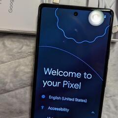 Pixel6a sage 128GB、ほぼ未使用 ガラスフィルム×2、クリアケースつき