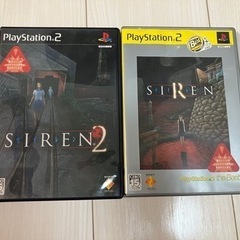 サイレン　サイレン2 PS2ゲームソフト
