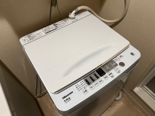 Hisense 全自動電気洗濯機　5.5kg