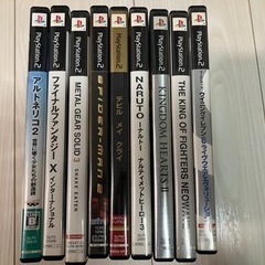 【購入者決定】PS2ゲームソフトまとめ売り