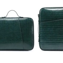 パソコンケース　パソコンを使う人必見！　スタイリッシュバッグ　クロコダイル　