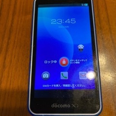 中古docomo ジュニアスマホ　ＳＨ-05E