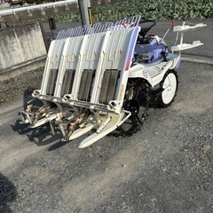 三菱 田植機 LC4 4条植 ガソリンエンジン リコイルスタート 6馬力 