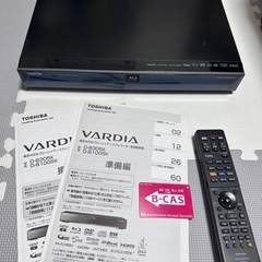【TOSHIBA】 VARDIA ブルーレイ レコーダー　D-B...