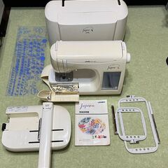 値下げ！送料無料 刺繍ミシンJUKI HZL-009＋刺繡機ME-2付 動作良好