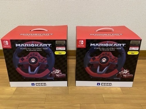 スイッチ用 ハンドルコントローラー マリオカートレーシングホイールDX 2個セット