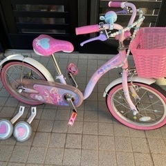 プリンセス　自転車　16インチ　子供自転車