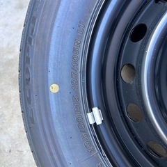 ハイエース純正タイヤホイールセット【新車外し】