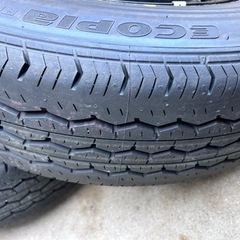 ハイエース純正タイヤホイールセット【新車外し】