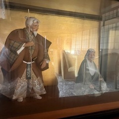 博多人形　ケース付き　5点