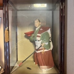 博多人形　ケース付き　5点