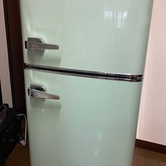 レトロ風冷蔵庫アイリスオーヤマ2020年製