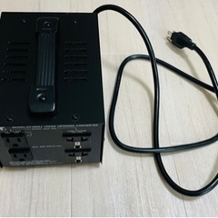 【変圧器】120V↔︎100V変換、2000W対応