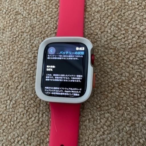 美品 Apple Watch8 RED Cellularモデル美品