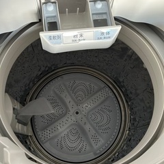 SHARP縦型洗濯機10kg 53L ES-GV10C
