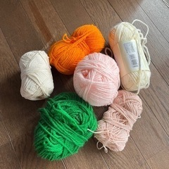 糸　編み物用６つセット