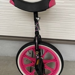 女の子用の一輪車です