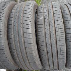 15インチ　タイヤホイールセット　165/55-15 サマータイヤ　軽四