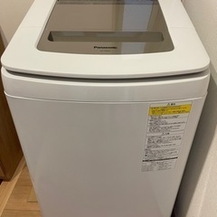 洗濯乾燥機　2017年製　温風乾燥機能付き　NA-FD80H3