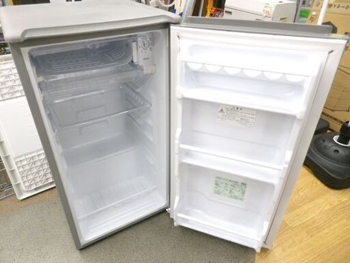 西岡店 1ドア冷蔵庫 75L 2020年製 アクア AQR-8G シルバー AQUA 小型