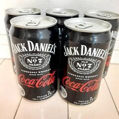 ジャックダニエル&コカ・コーラ　5缶