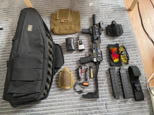 サバゲー フルセット電動ガン　Airsoft Set Gun