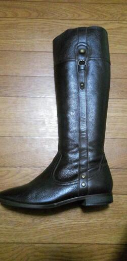 DIANA　ロングブーツ茶色(21.5㎝)