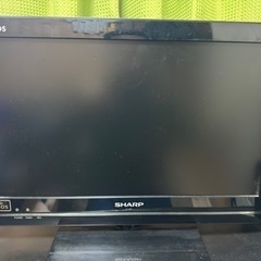SHARP AQUOS 19V型液晶テレビ